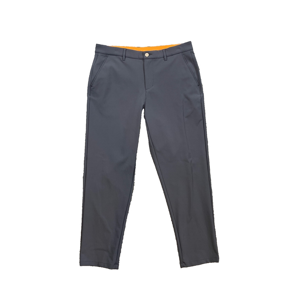Macade Golf Pants Mens 34 Metal Grey Relaxed Fit Lightweight Performance